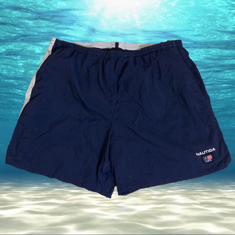 Vintage Nautica Swim Trunks